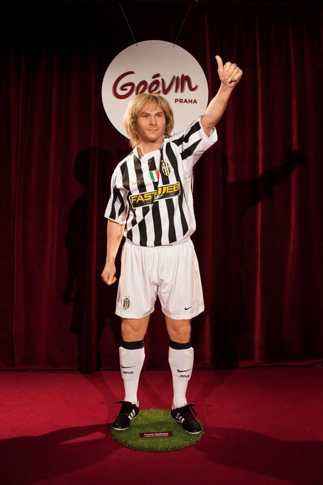 Pavel Nedved grevin wax museum in Prague 