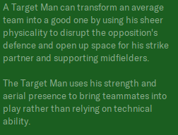 FM20 Targetman role description