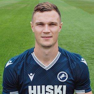 Jake Cooper in a Millwall shirt