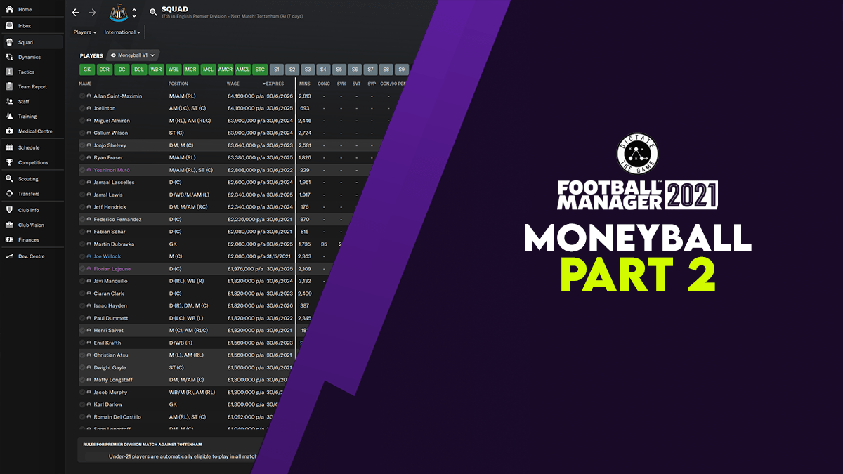Moneyball | FM21 | Part 2 - Dictate The Game