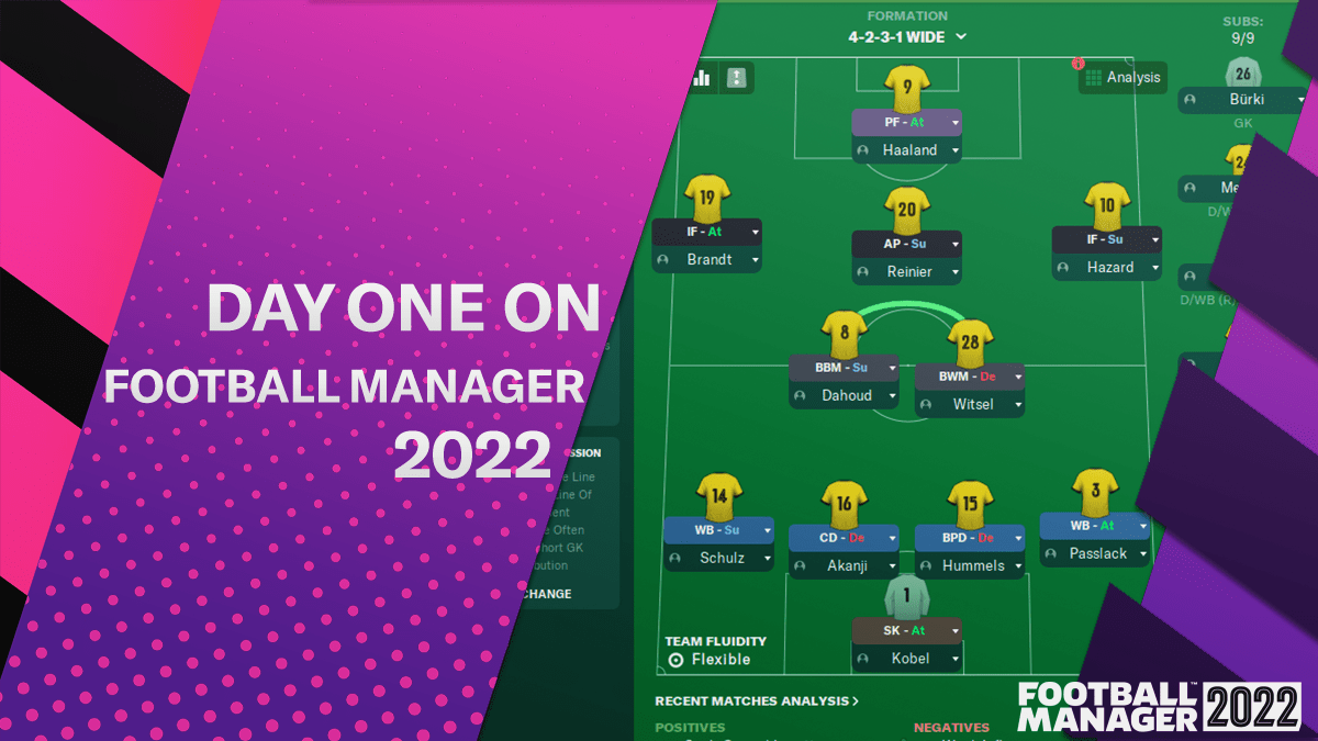 Football Manager 2022 – Debuts November 9th